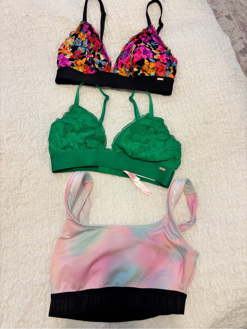 PINK Victoria's Secret Bralettes